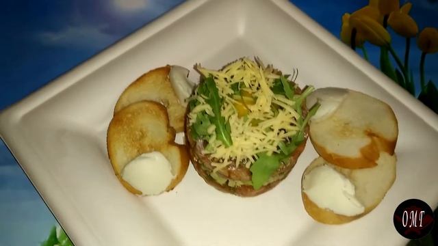 Тартар из лосося. Salmon Tartare.