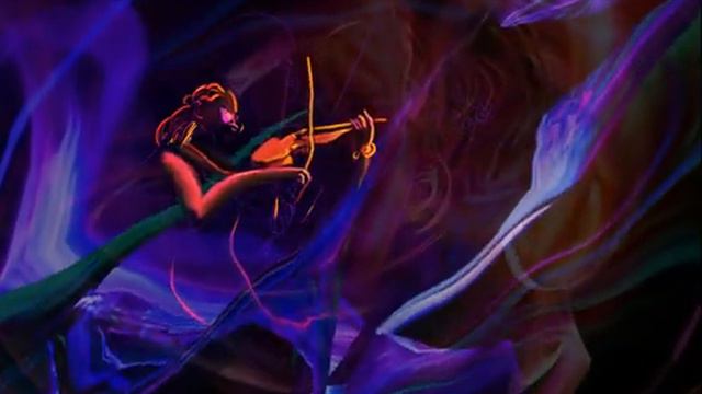 Violin Storm. Violinist in outer space - in motion, 7 seconds смотреть онлайн