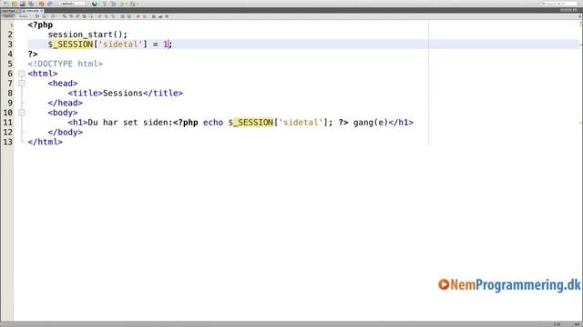PHP Guide / Tutorial #24 - Sessions i PHP смотреть онлайн