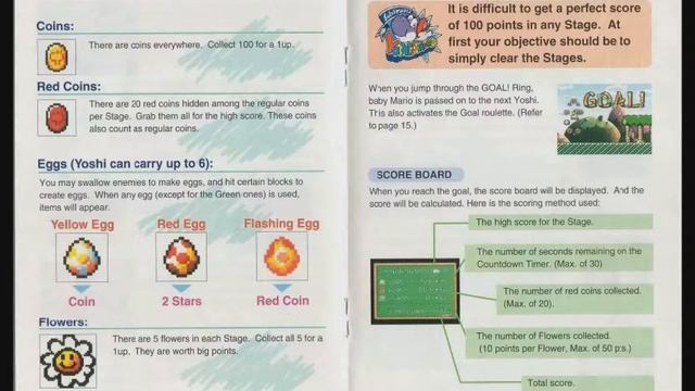 Super Mario World 2 Yoshi's Island - Game Manual (SNES) (Instruction Booklet) смотреть онлайн