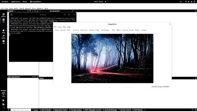 Image Editor (developed with Qt and OpenCV) смотреть онлайн