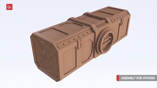 LAAT/c Gunship 3D Printing Model | Assembly By Gambody