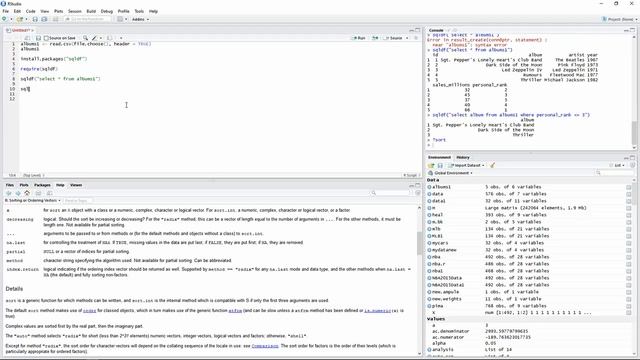 9 - Integrating SQL into R смотреть онлайн