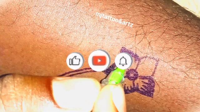 Simple DIY Temporary Tattoo Design смотреть онлайн