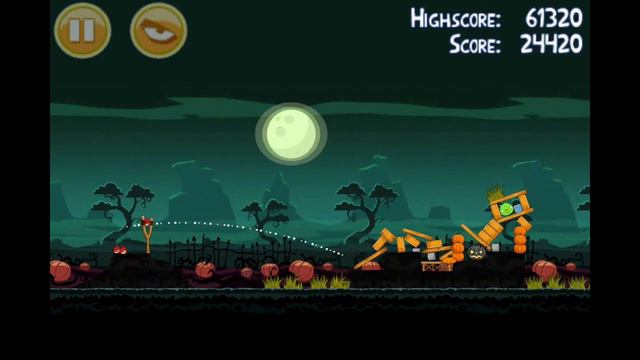 Angry Birds Seasons 2012 - Ham'o'ween 1-1 смотреть онлайн