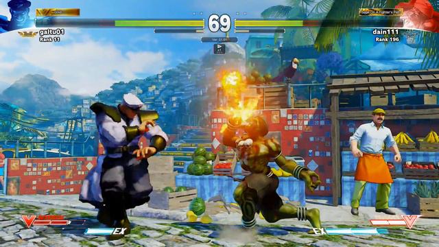 SFV~ M.Bison (galtu01) Vs  Dhalsim (dain111)  HD