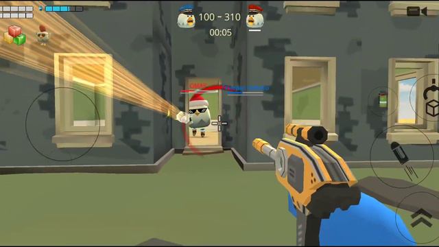 Chicken Gun Game || Pro VS Hacker || Base01 - Maps || Level # 2749 || Android Gameplay Video смотреть онлайн
