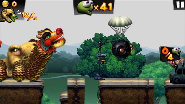 Big Update Zombie Tsunami: The Angry T Rex Versus The Ninja Dragon смотреть онлайн