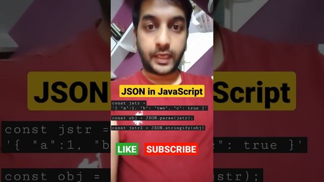JSON.parse() and JSON.stringify() in JavaScript смотреть онлайн