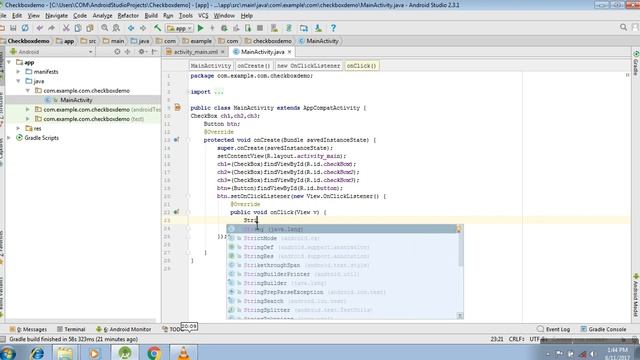 checkbox in Android смотреть онлайн
