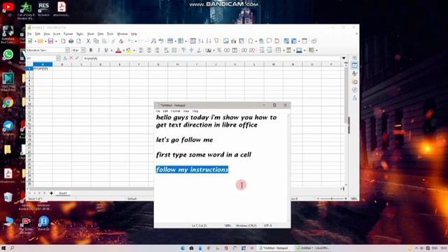 HOW TO CHANGE TEXT DIRECTION IN LIBRE OFFICE смотреть онлайн