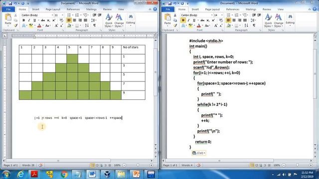 Algorithm and program to print the full pyramid using star смотреть онлайн