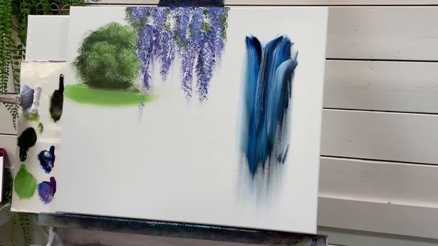 HOW TO USE A MOP BRUSH | TECHNIQUES, TIPS and TRICKS for LOADING and BRUSHSTROKES In Acrylic! смотреть онлайн