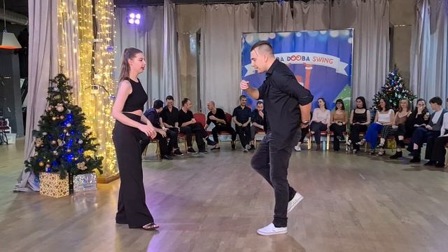 Dmitriy Fionov & Yevgeniya Karachentsova. 1 place JnJ Advance. Shooba Dooba Swing 2022 | WCS Dance смотреть онлайн