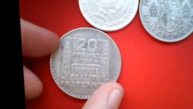 О крупных серебряных монетах