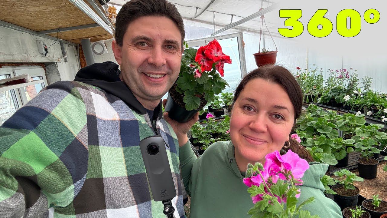 Экскурсия по цветочной теплице | Добро пожаловать! | Видео 360 смотреть онлайн