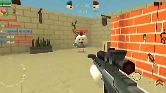 ЧЁРНАЯ МАШИНА😎|CHICKEN GUN FRAGMOVIE| смотреть онлайн