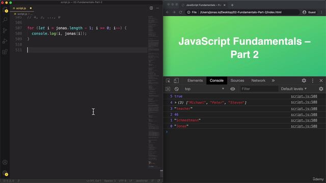 048 Looping Backwards and Loops in Loops смотреть онлайн