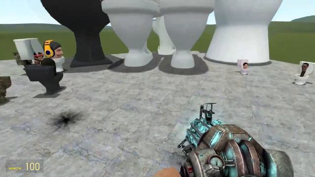 ALL SKIBIDI TOILET BOSSES VS ALL HUGGY WUGGY In Garry's Mod! смотреть онлайн