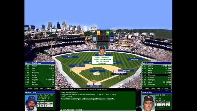 PureSim Baseball - The Bird Is The Word Mark Fidrych 1976 Replay 6/16/76 смотреть онлайн