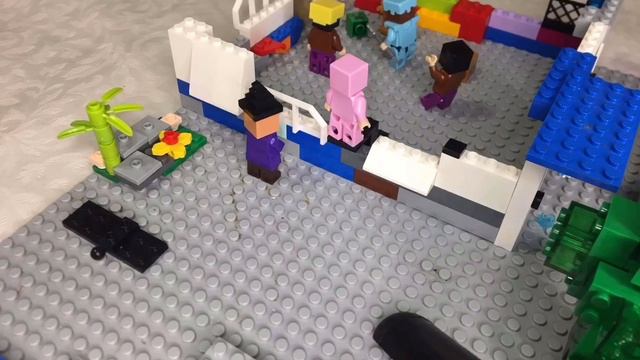 Сражение с мобами( крипер, свинозомби, скелет лучник, ведьма) смотреть онлайн