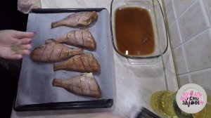 Морской окунь в соевом соусе и розмарином,в духовке. ( РЕЦЕПТ )