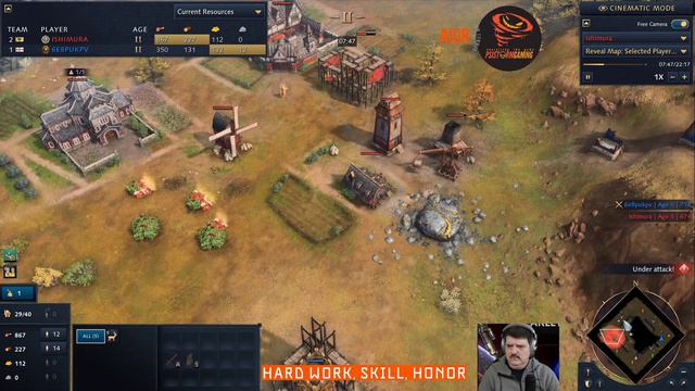 Silver league game review: HRE vs English #aoe4 смотреть онлайн