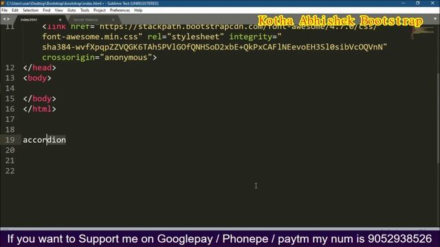 #13 Bootstrap Collapse and Accordion in Telugu by Kotha Abhishek смотреть онлайн