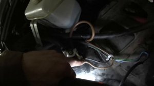 Перенос аккумулятора в багажник ВАЗ 2107