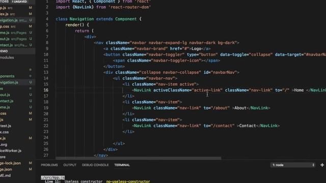 Lesson 5: NavLink in reactjs Hindi смотреть онлайн