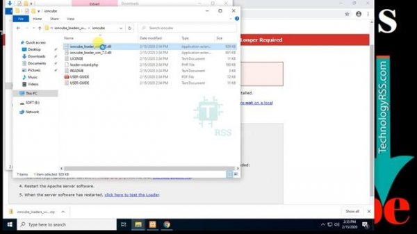How To Install ionCube Loader Wizard On Windows 10 XAMPP