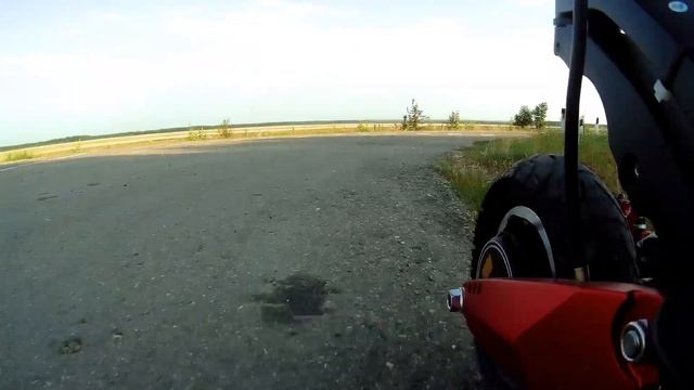 Покатушка на Kugoo G1. Время разгона до 60, мысли в слух, ответы на вопросы. смотреть онлайн