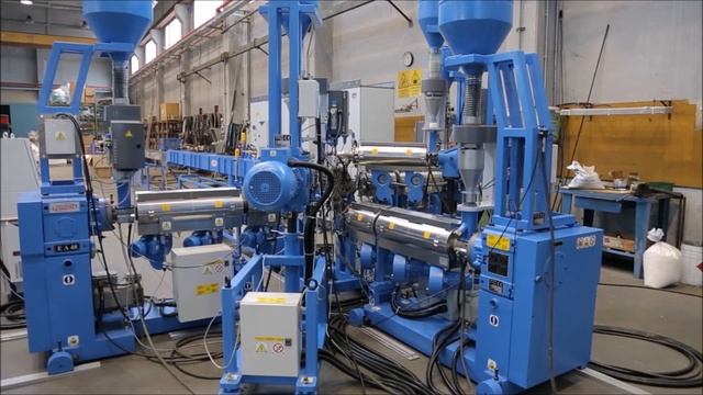 КО-ЭКСТРУЗИОННАЯ ЛИНИЯ ДЛЯ ПРОИЗВОДСТВА МНОГОСЛОЙНОЙ ТРУБКИ ДЛЯ АВТОПРОМА смотреть онлайн