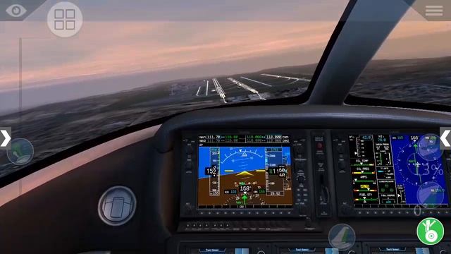 X-Plane Mobile! Update 2020... Full flight смотреть онлайн