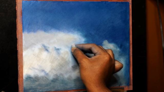 Soft Pastel Drawing - How to Draw Clouds with Soft Pastels смотреть онлайн