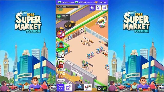 Idle Supermarket Tycoon - 27 - "Evolving Greed" смотреть онлайн