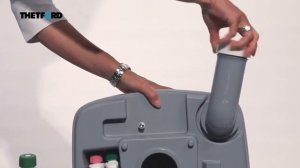 Биотуалет THETFORD Porta Potti Qube   Видеоинструкция
