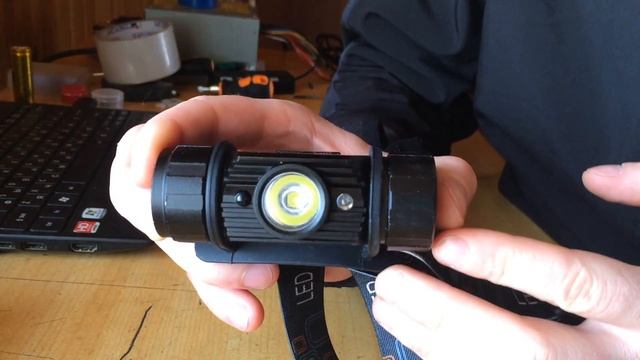 Отличный налобный фонарик Boruit RJ 02 из Aliexpress, прям как NITECORE НС50 смотреть онлайн