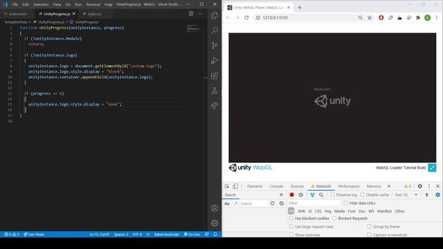 Unity - How to Make a Custom Loading Screen in WebGL смотреть онлайн