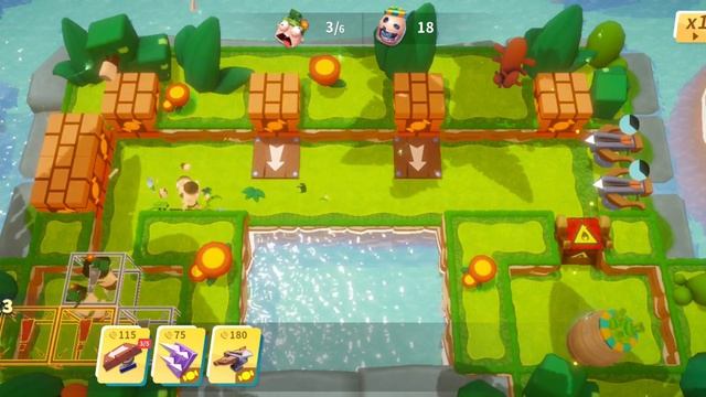 Candy Disaster TD Level 1-2 Playthrough Video. смотреть онлайн