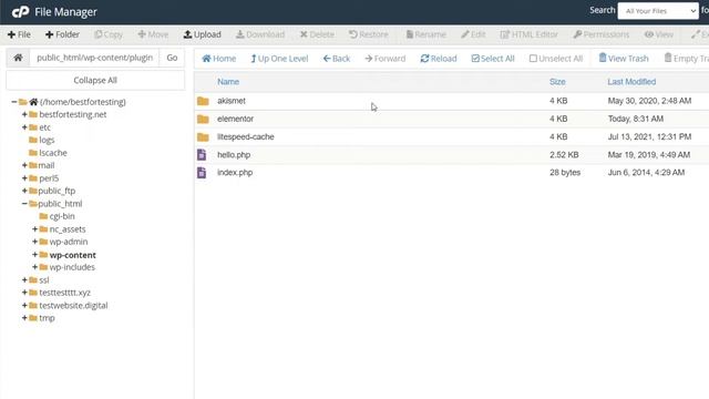 How to disable WordPress plugins using File Manager смотреть онлайн