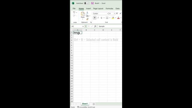 Ctrl-A, B, C, V, X, Z (Check description for more) #quickExcel смотреть онлайн