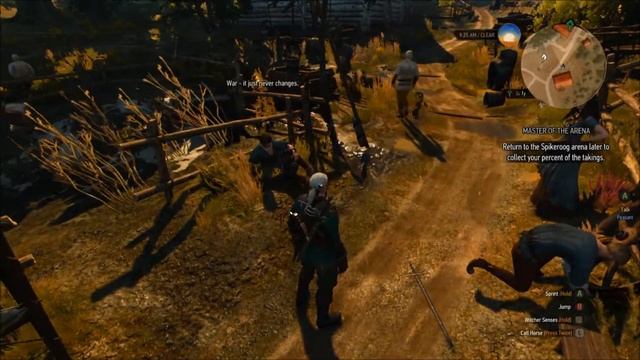 The Witcher 3 Wild Hunt - Fallout Easter Egg "War. War Never Changes" смотреть онлайн