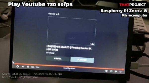 Raspberry Pi Zero 2 W with WebCam, and OpenCV Test