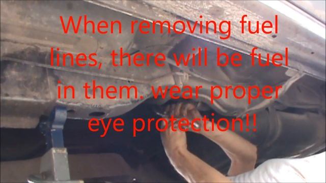 Changing a fuel filter for a Chevrolet Lumina or Pontiac Montana Mini van смотреть онлайн