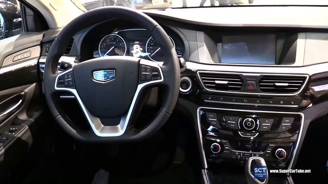 2016 Geely Borui GC9 GDI Turbocharged - Exterior and Interior Walkaround - 2016 Moscow Automobile S смотреть онлайн