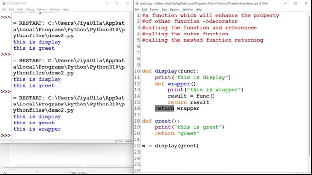what is decorator in python || definition of decorator || how to define decorator || full explan смотреть онлайн