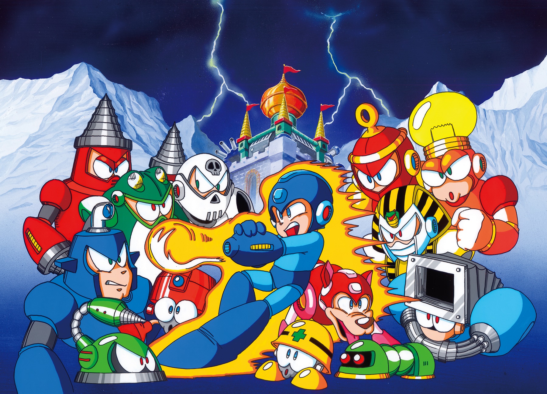 Mega Man 4 (Rockman 4: A New Evil Ambition!! ) смотреть онлайн