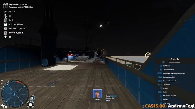 Deadliest Catch: The Game live stream part 1 смотреть онлайн