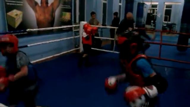 Тайский Бокс Муэй Тай(клуб "Боевой Сокол")спарринги 1.02.16(мелкие) смотреть онлайн